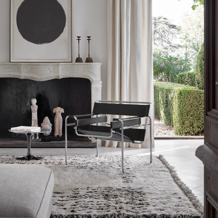 Wassily Chair (Spinneybeck Leather, 7 Colors) | Freeship