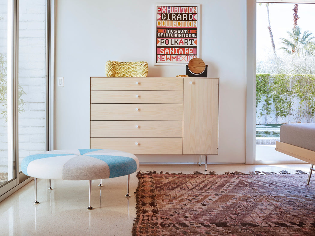 Girard Color Wheel Ottoman