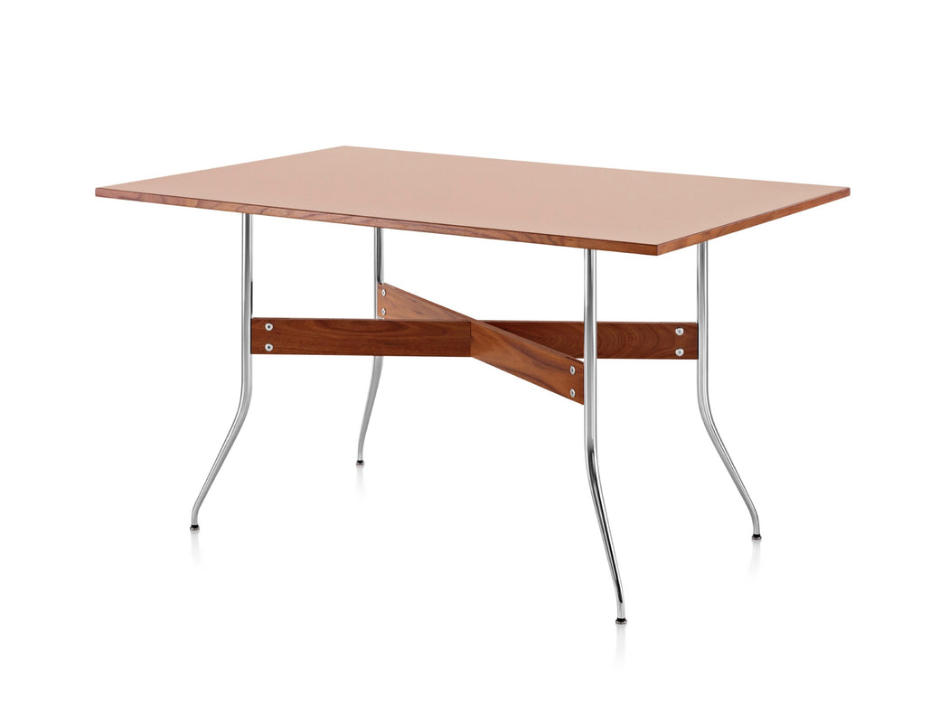 Nelson Swag Leg Dining Table with Rectangular Top | Freeship