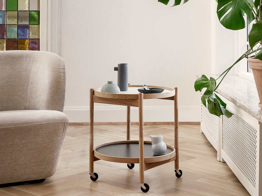 Model 50 Bolling Tray Table | Oak