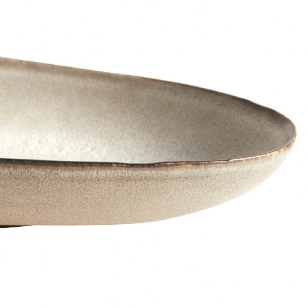 Long Oval Dish Mame | Cream