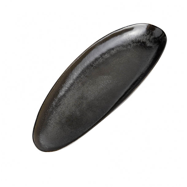 Long Oval Dish Mame | Black