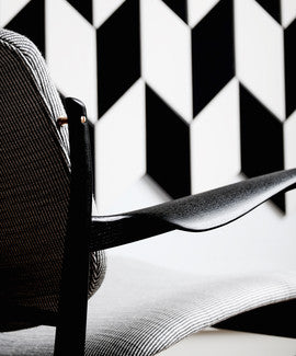 France Chair | Black & Grey