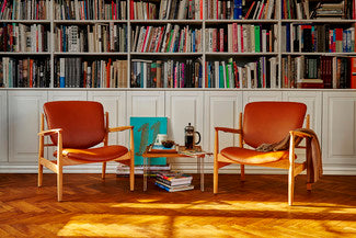 France Chair | Oiled Oak & Cognac