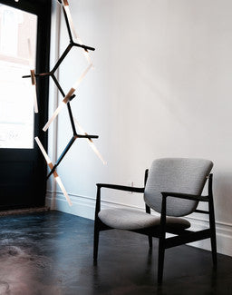 France Chair | Black & Grey