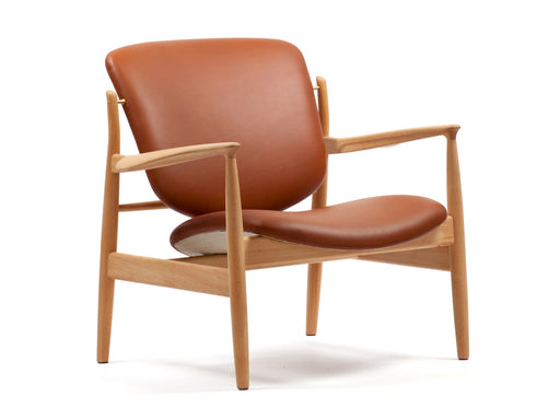 France Chair | Oiled Oak & Cognac