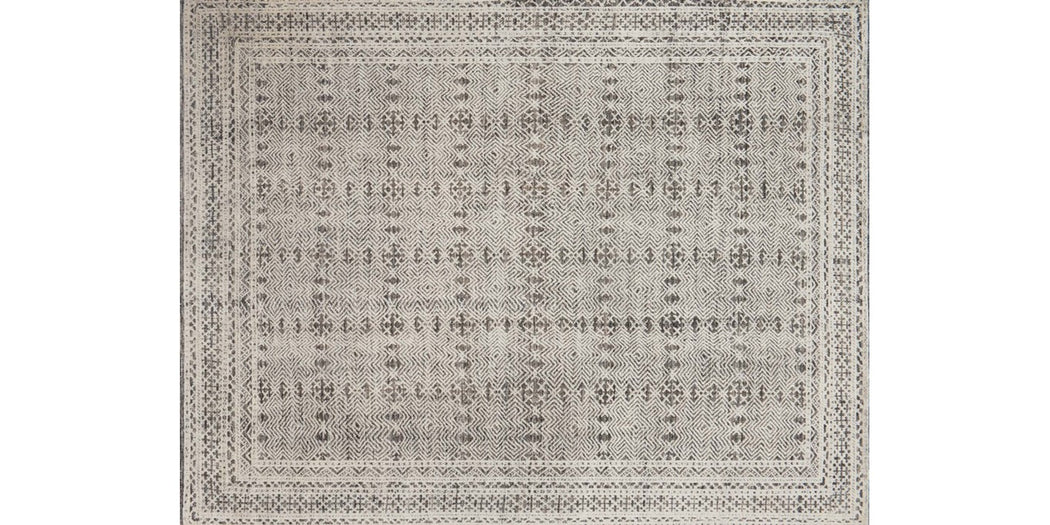 Origin Rug | Grey & Ivory