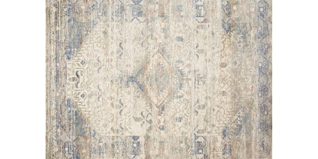 Revere Rug | Ivory Blue