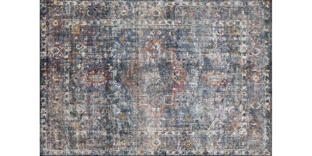 Rumi Rug | Navy & Multi