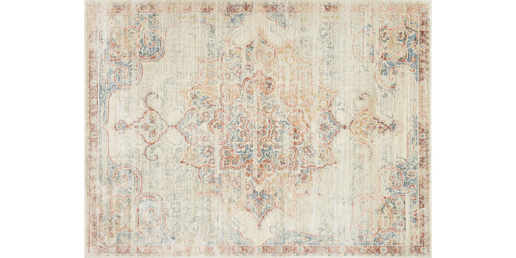 Trousdale Rug | Ivory & Red