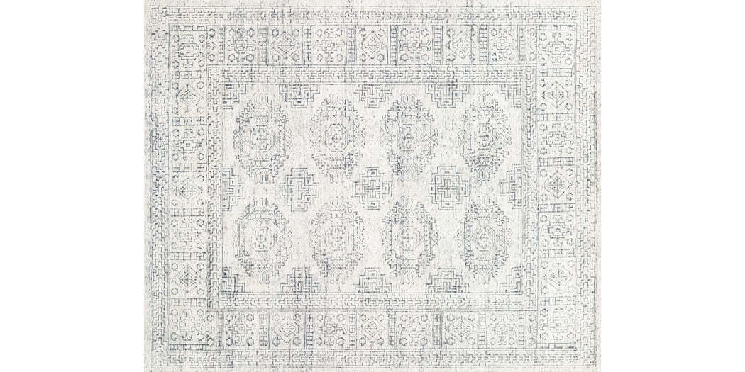 Vestige Rug | White Indigo