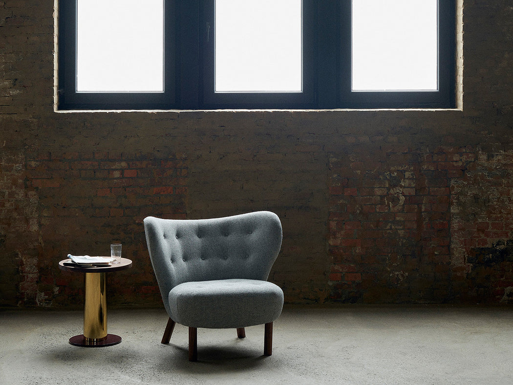Little Petra VB1 Lounge Chair | Oiled Walnut Base (4 Colors) | Freeship