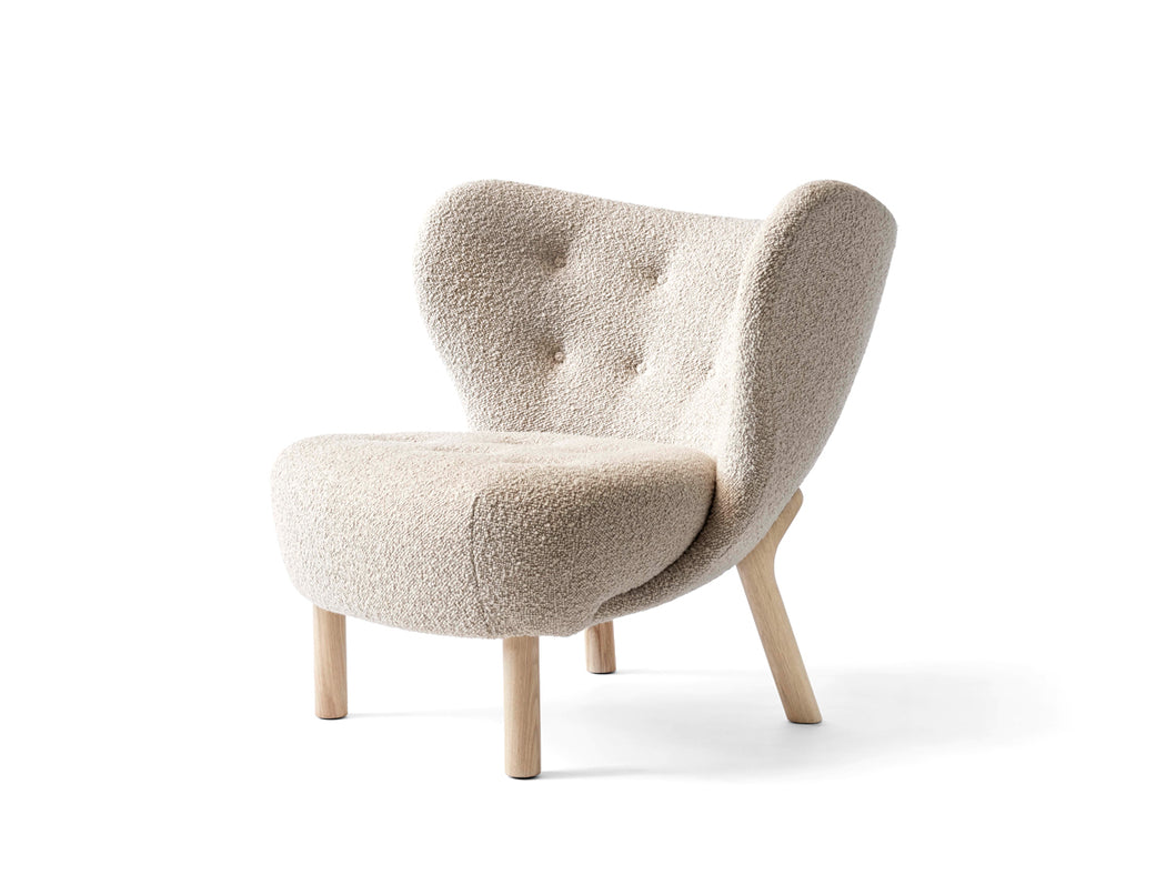 Little Petra VB1 Lounge Chair | White Oiled Oak Base (4 Colors) | Freeship