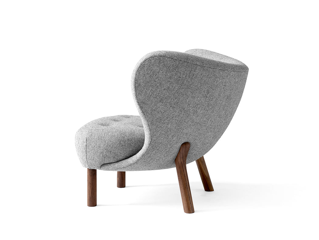 Little Petra VB1 Lounge Chair | Oiled Walnut Base (4 Colors) | Freeship