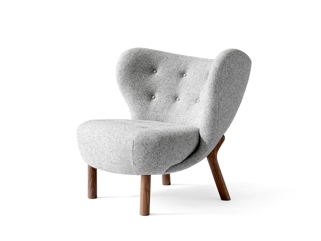 Little Petra VB1 Lounge Chair | Oiled Walnut Base (4 Colors) | Freeship