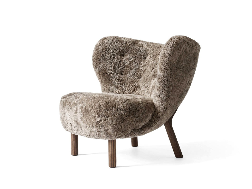 Little Petra VB1 Lounge Chair | Oiled Walnut Base (4 Colors) | Freeship