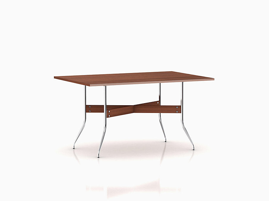 Nelson Swag Leg Dining Table with Rectangular Top | Freeship
