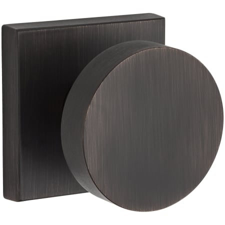 Contemporary Square Rose Door Knob | Privacy (5 Finishes)