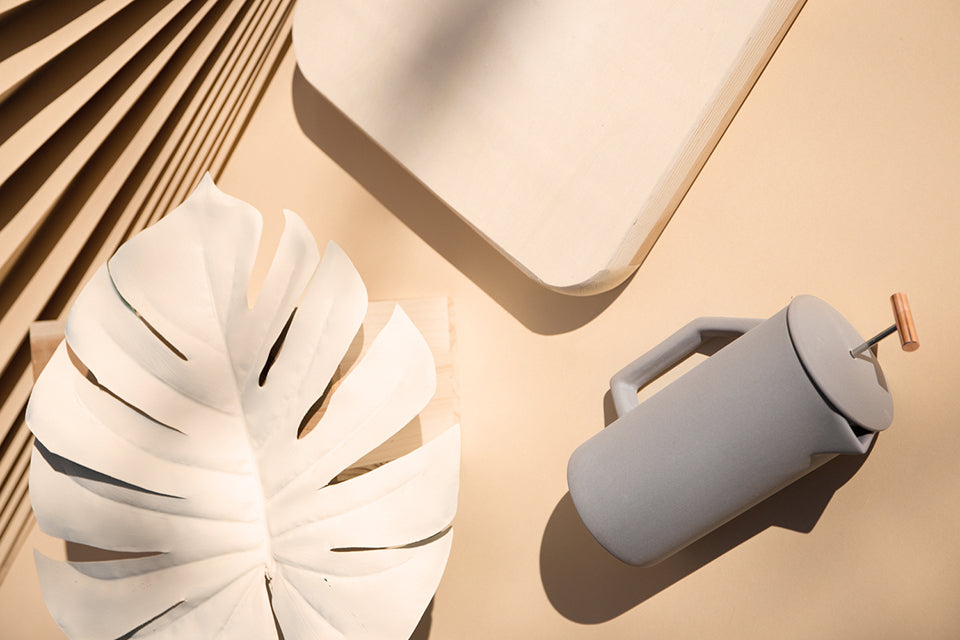 Ceramic Gray French Press
