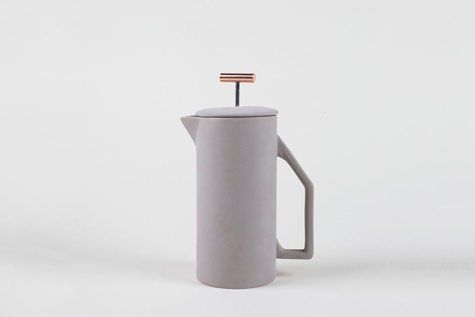 Ceramic Gray French Press
