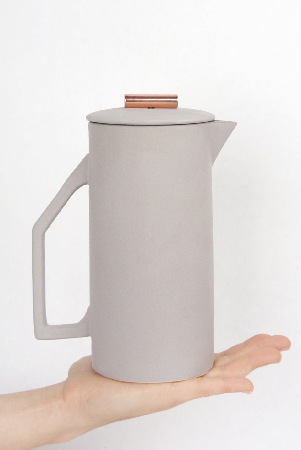 Ceramic Gray French Press