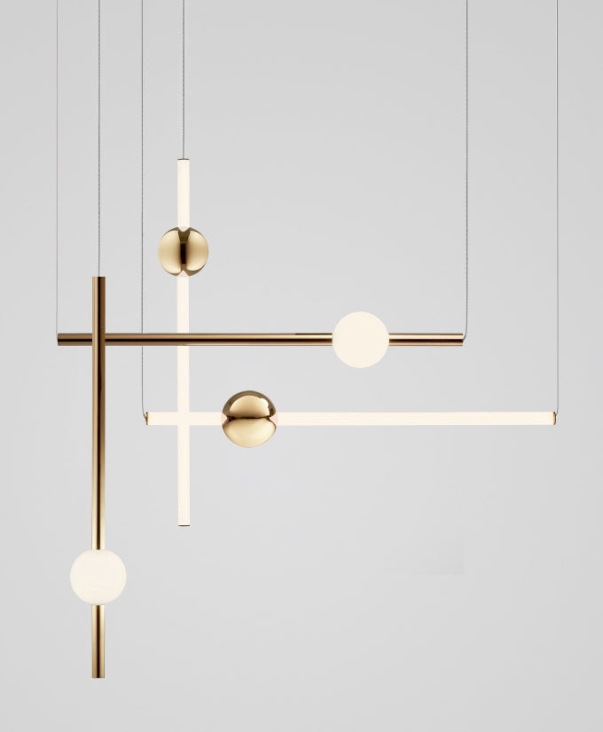 ORION TUBE LIGHT POLISHED GOLD | FREESHIP