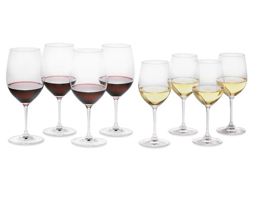 Riedel Vinum Red & White Wineglass Set (Set of 8)