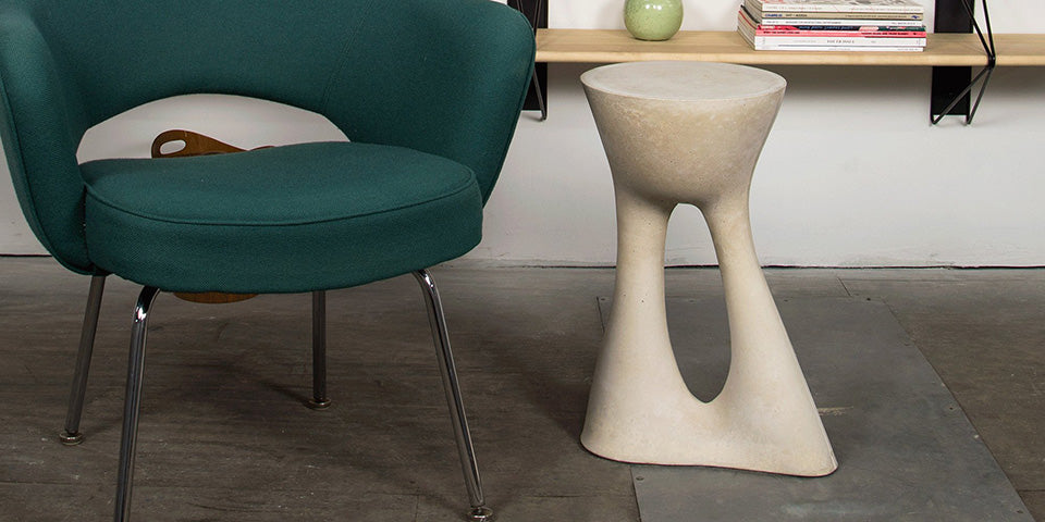Kreten Tall Side Table (2 Colors)