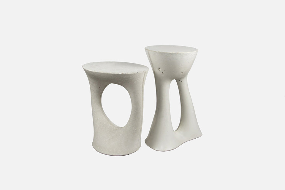 Kreten Tall Side Table (2 Colors)