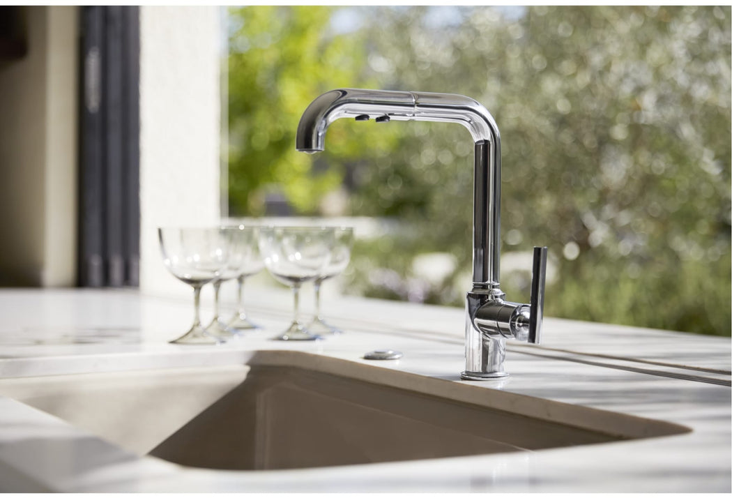 Purist® 1 hole 8" sink faucet (4 Colors)