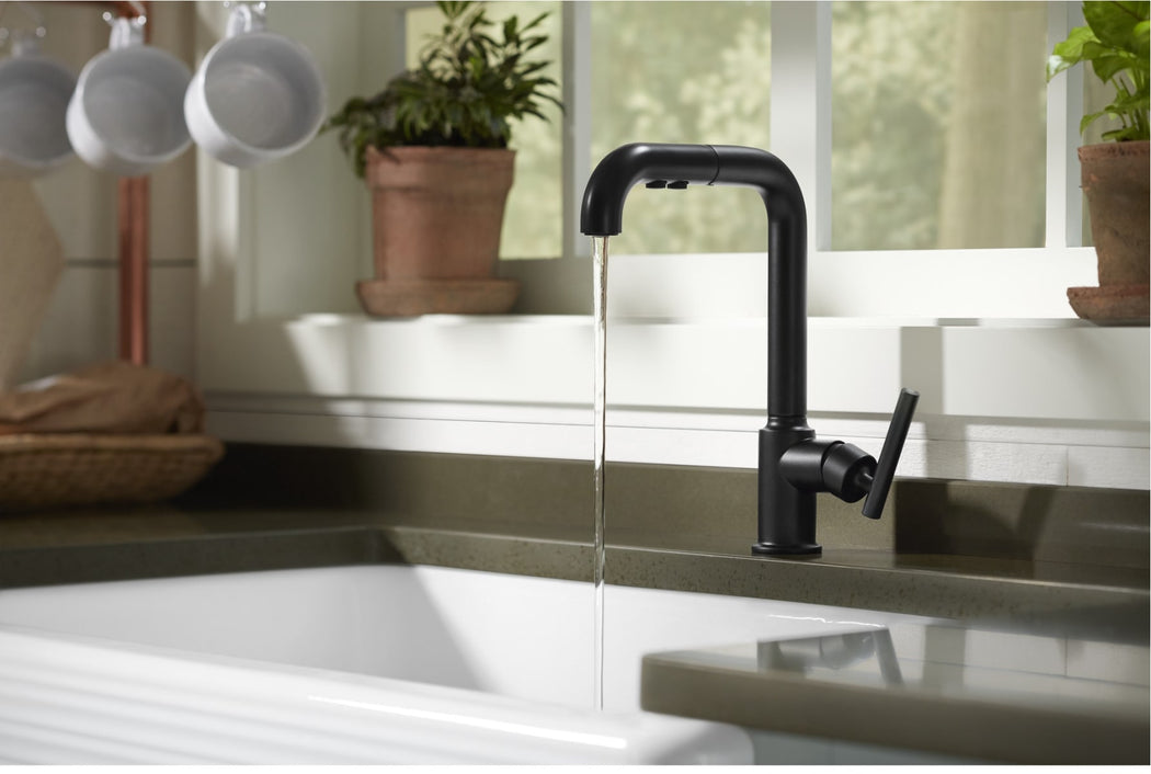Purist® 1 hole 8" sink faucet (4 Colors)