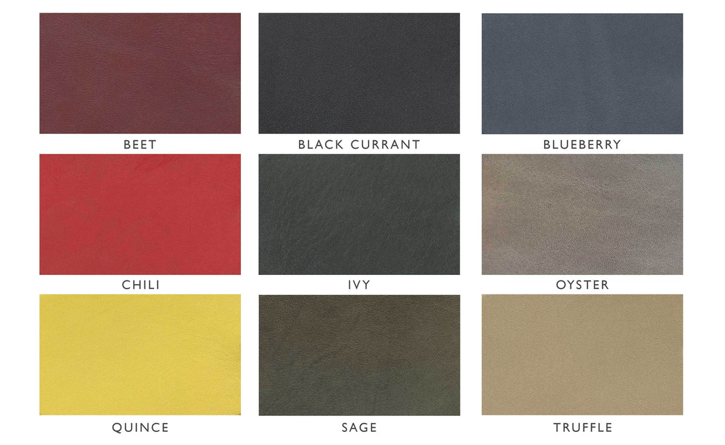 Sable Leather Bar Stool (9 Colors)