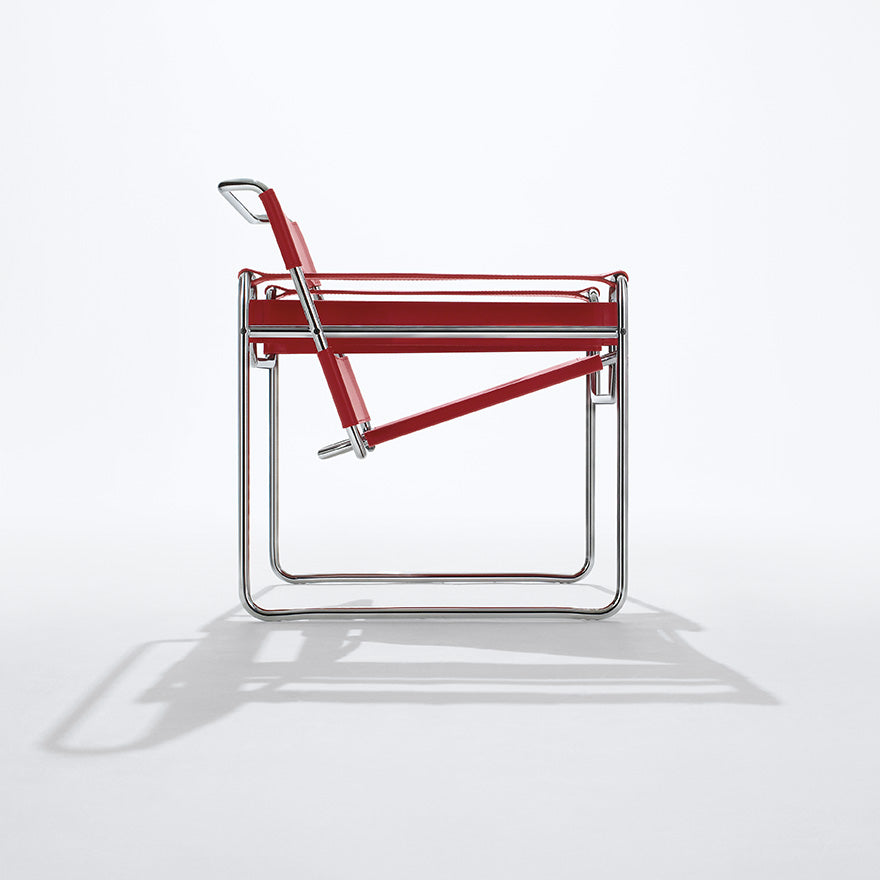 Wassily Chair (Spinneybeck Leather, 7 Colors) | Freeship