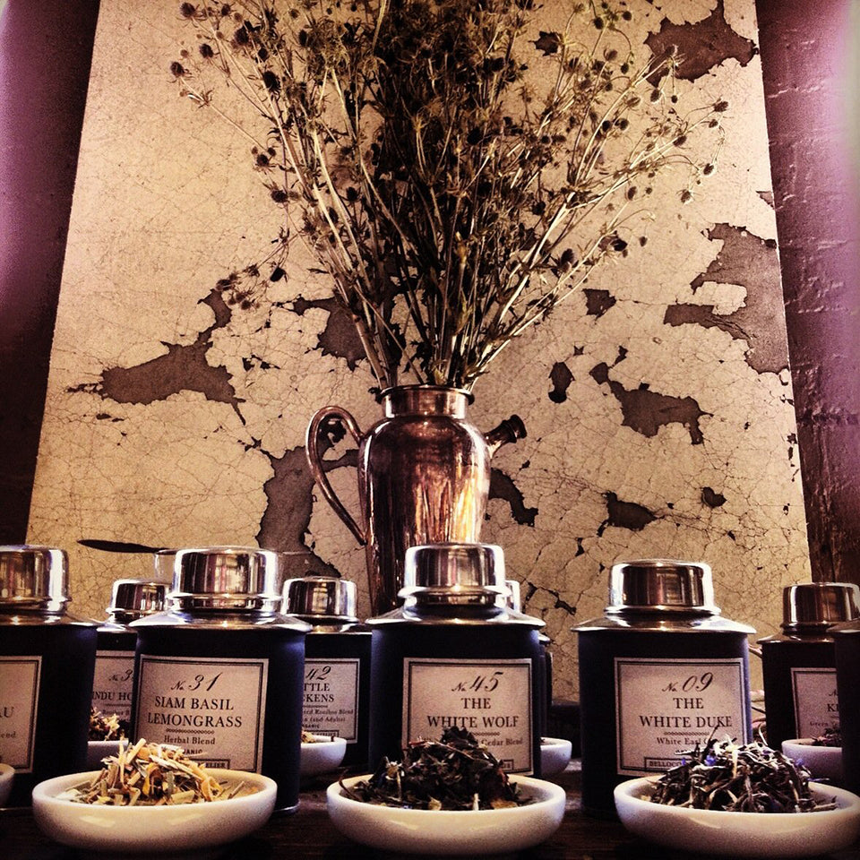 No. 45 The White Wolf White Tea in Yellow Tin