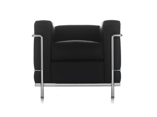 LC 2 Black Arm Chair | Freeship