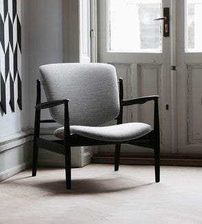 France Chair | Black & Grey