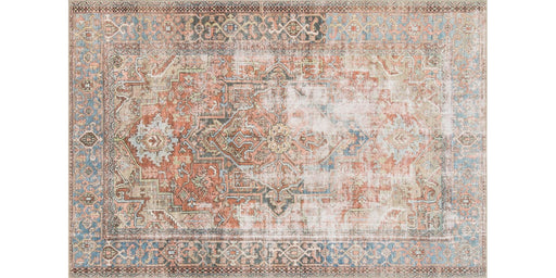 Loren Rug | Terracotta & Sky