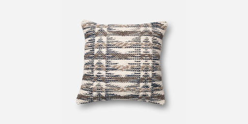 Grey Weaved Pillow