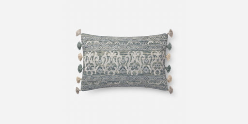 Transitional Aqua Pillow