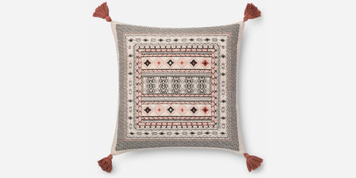 Red Tassel Inca Pillow