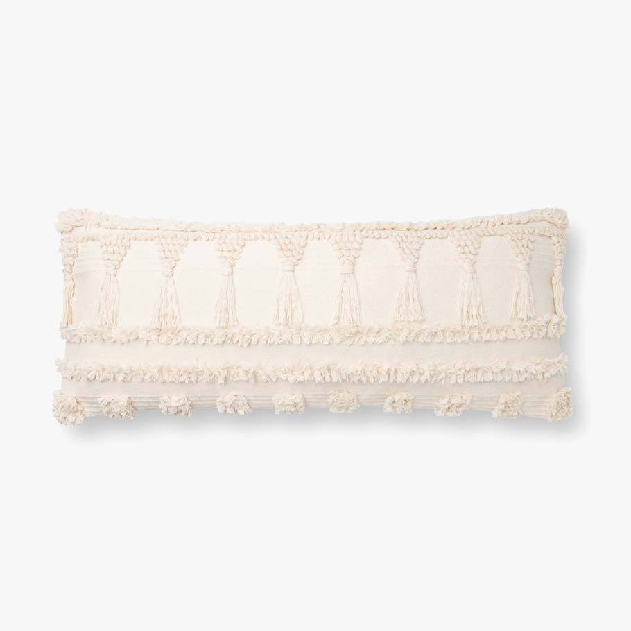 Ivory Boho Pillow [2 Sizes]