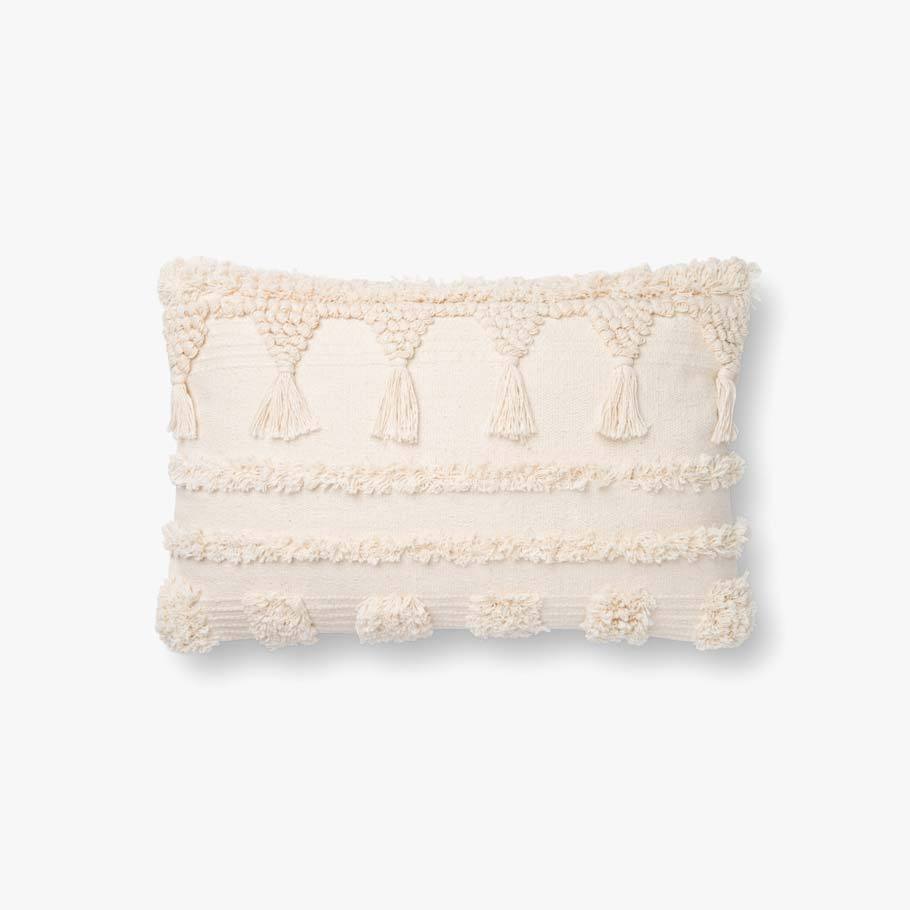 Ivory Boho Pillow [2 Sizes]