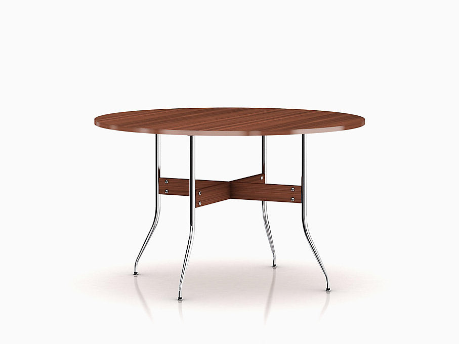 Nelson Swag Leg Dining Table with Round Top | Freeship