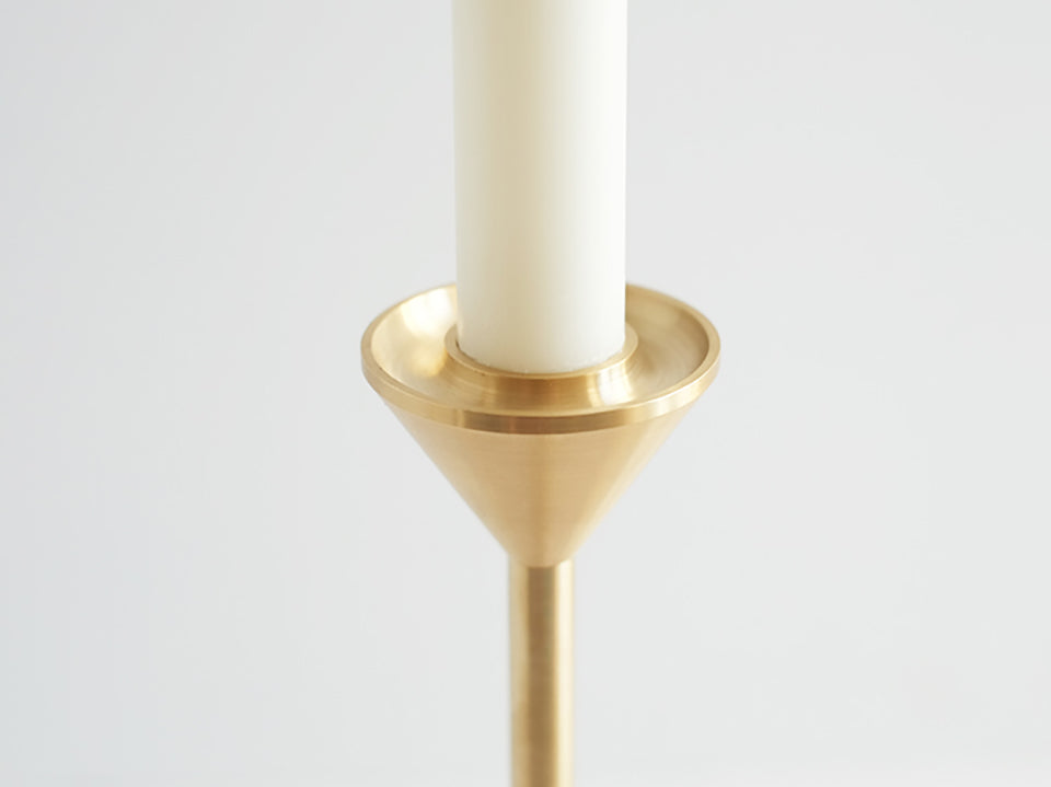 Cone Spindle Candle Holder (2 Sizes)