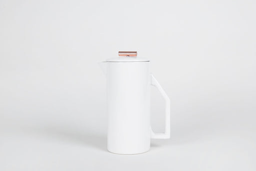 [Sample] Ceramic White French Press | Freeship