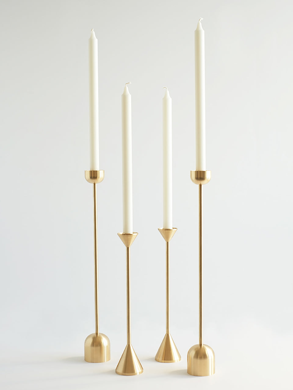 Dome Spindle Candle Holder (2 Sizes)