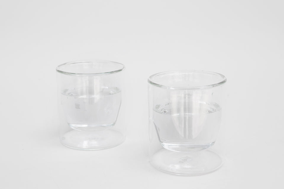 Double Wall Glasses (Set of 2, 3 Colors)