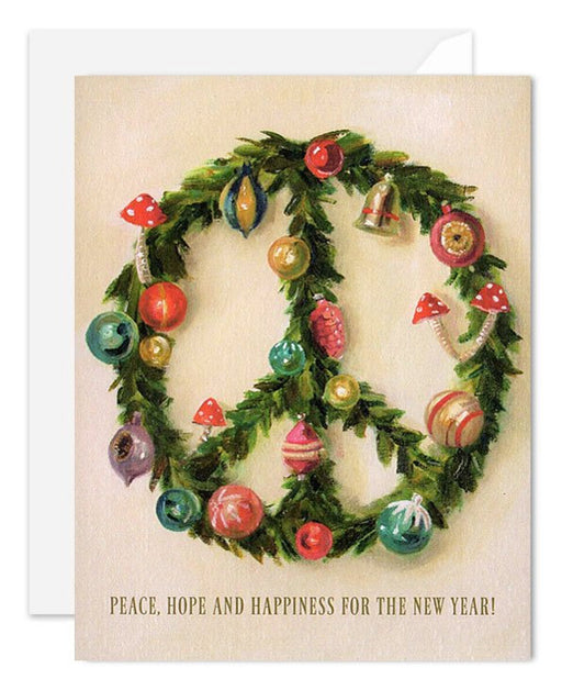 Christmas Card | Peace Wreath