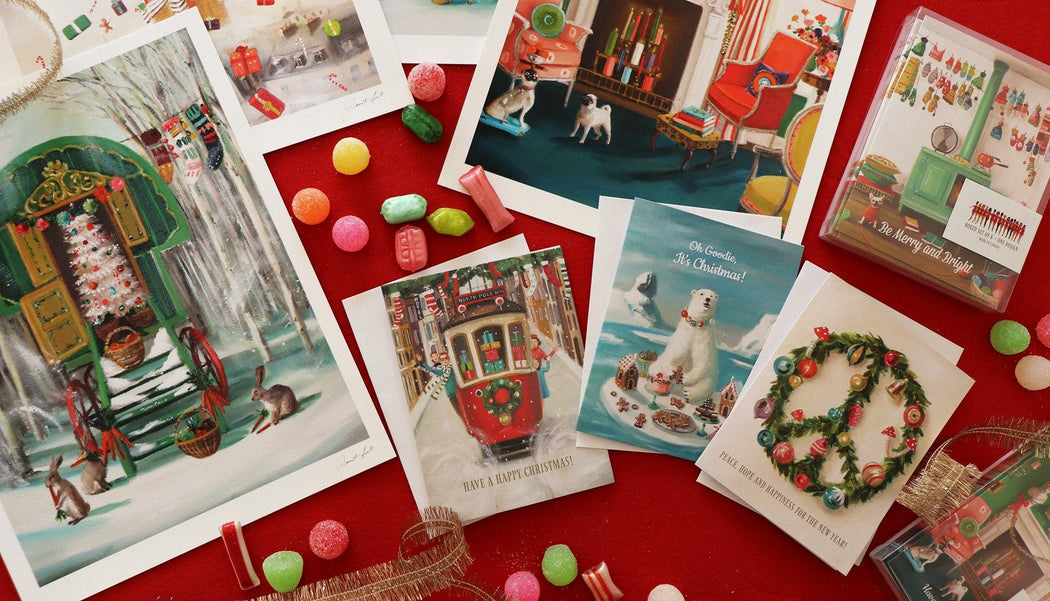 Christmas Card | The Knitter