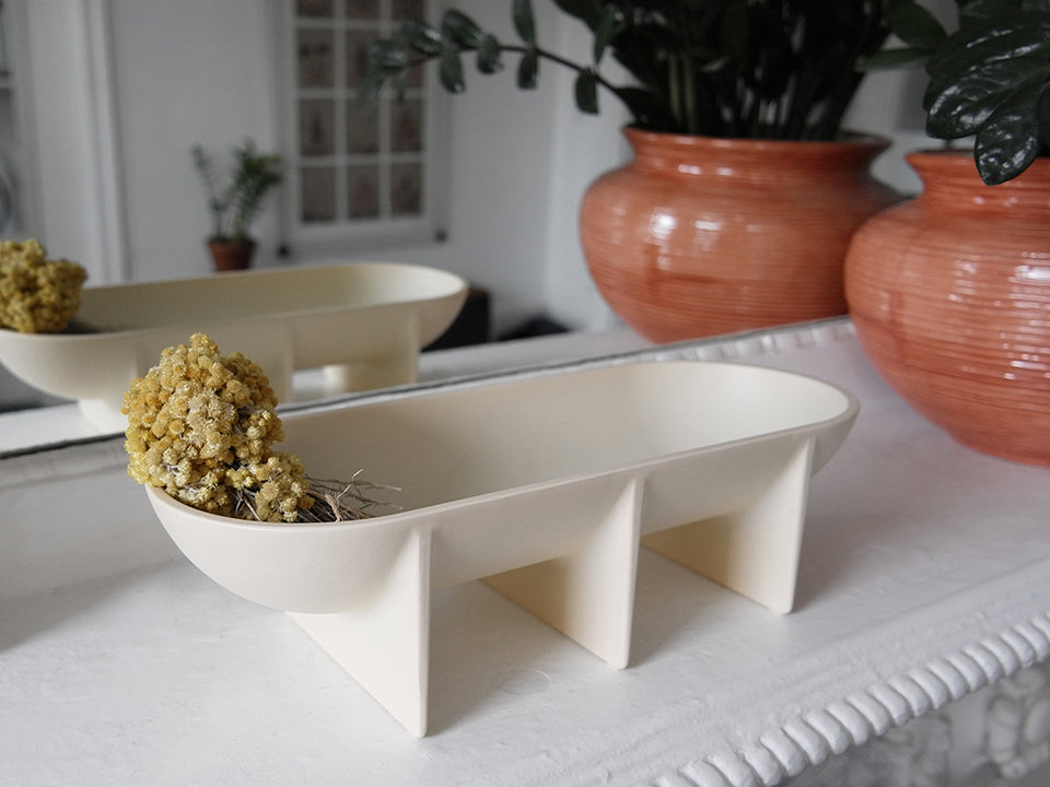 Large Standing Bowl (4 Colors)